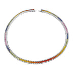 18.93 Karat Rainbow Diamante Gerdanlık