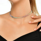 18.93 Karat Rainbow Diamante Gerdanlık