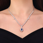 8.78 Karat Safir Pırlanta Gerdanlık