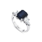 3.65 Karat Dahlia Safir Pırlanta Yüzük
