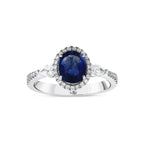 2.11 Karat Safir Pırlanta Yüzük