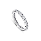 0.47 Karat Laranj Tamtur Diamante Anello