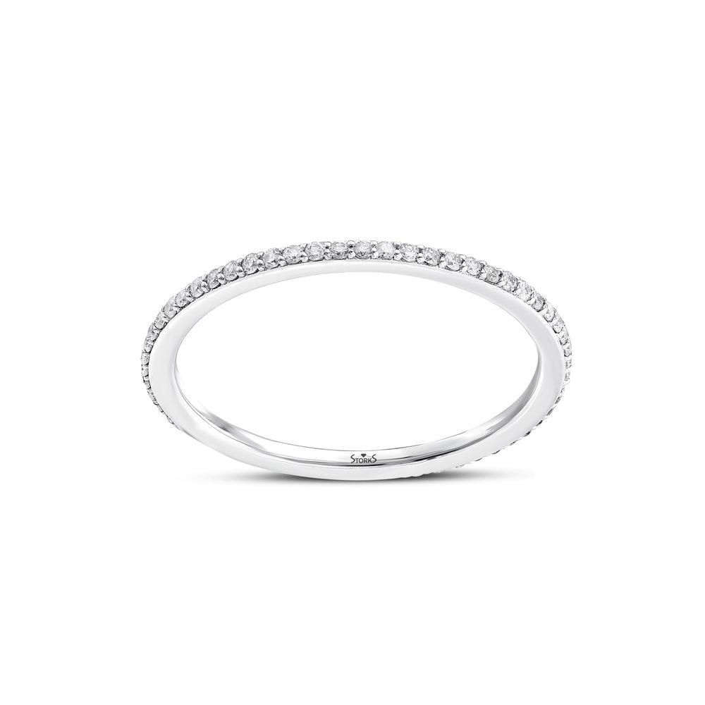 0.24 Karat Tudo Tamtur Diamante Anello