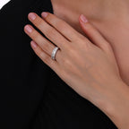 2.05 Karat Baget Diamante Tamtur Anello