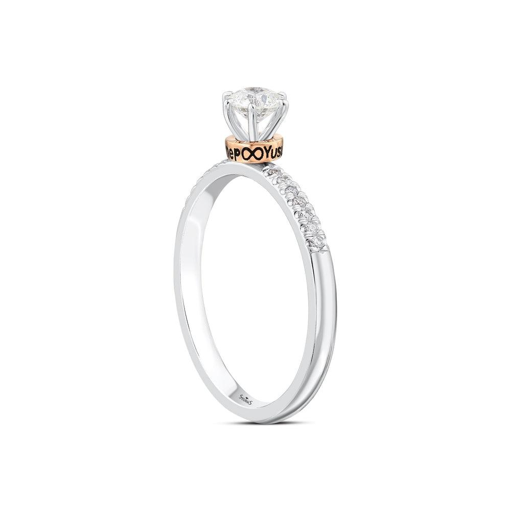 0.50 Karat Swan Pırlanta Tektaş Yüzük