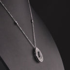 3.64 Karat Safir Pırlanta Kolye