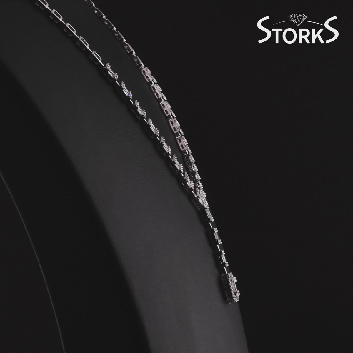 2.60 Karat Wedding Baget Pırlanta Gerdanlık