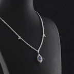8.78 Karat Safir Pırlanta Gerdanlık