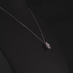 0.50 Karat Flora Markiz Pırlanta Kolye
