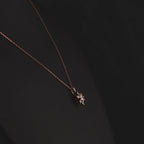 0.21 Karat Flora Pırlanta Kolye
