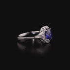 Anello Talia zaffiro diamante da 2,16 carati