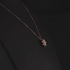 0.43 Karat Flora Pırlanta Kolye
