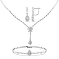 2.97 Karat Wedding Baget Pırlanta Set