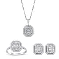 1.26 Karat Laranj Baget Diamante Parure