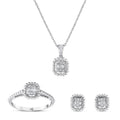 0.21 Karat Aubrey Baget Pırlanta Set