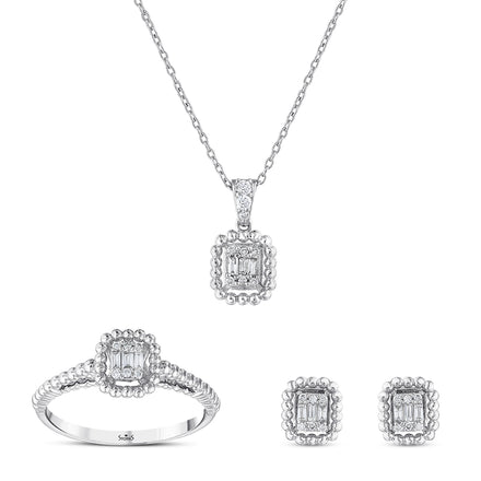 0.21 Karat Aubrey Baget Diamante Parure