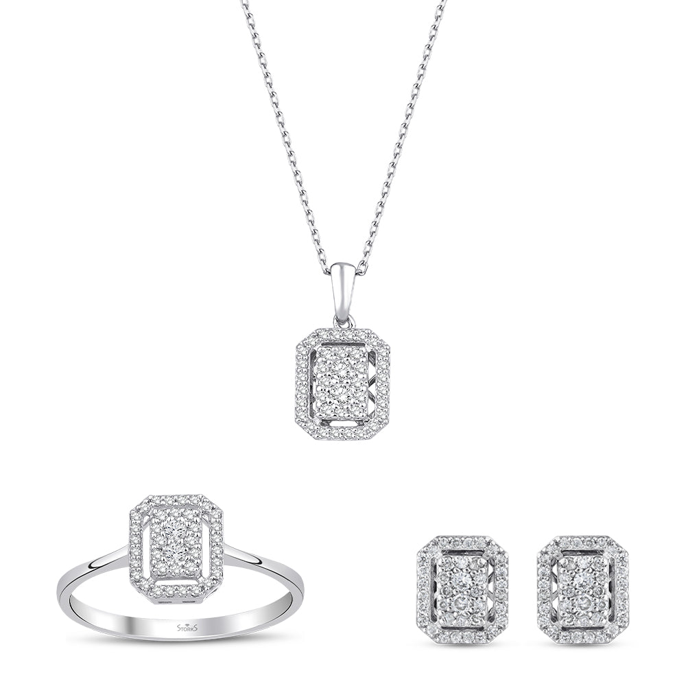 0.71 Karat Penny Pırlanta Set