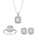 1.23 Karat Naomi Baget Diamante Parure