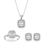 1.23 Karat Naomi Baget Diamante Parure