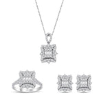 2.47 Karat Ellie Baget Diamante Parure