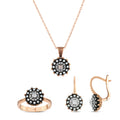 1.06 Karat Ahde Vefa Elmas Diamante Parure