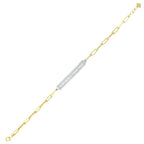 1.02 Karat Celeste Baget Pırlanta Bileklik