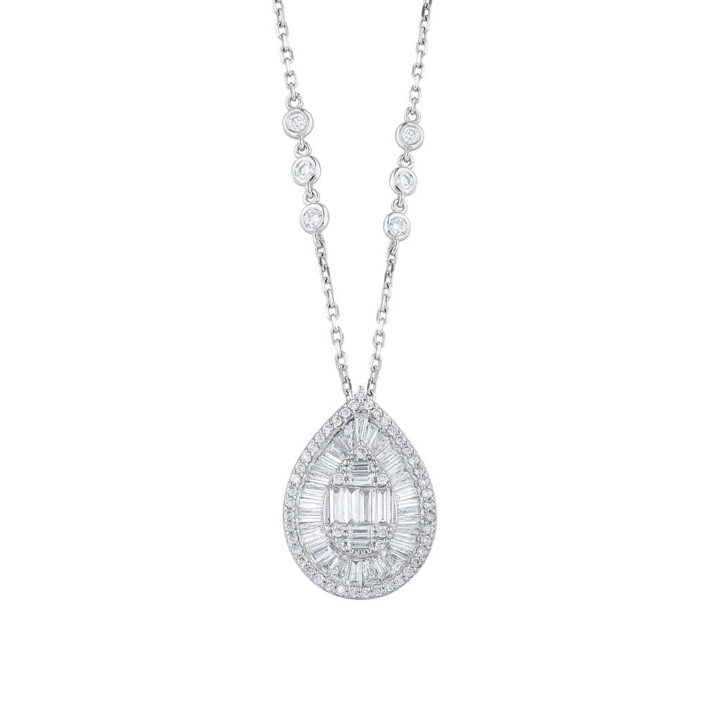 1.82 Karat Elianna Baget Diamante Collana