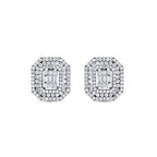 1.13 Karat Grace Baget Diamante Orecchini