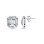 1.13 Karat Grace Baget Diamante Orecchini