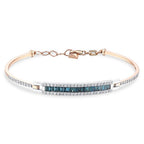 1.21 Karat Deep Blue Baget Bileklik