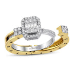 0.43 Karat Baget Diamante Storks Anello